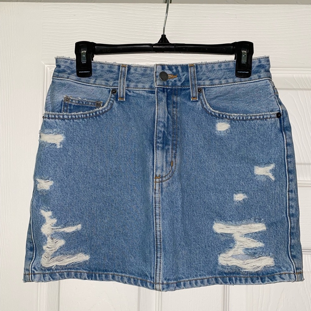 CARMAR colin zadie Demin skirt